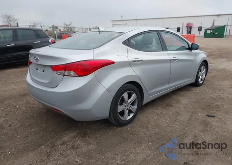 2013 Hyundai Elantra Gls z USA, uszkodzony, nr VIN 5NPDH4AEXDH323928